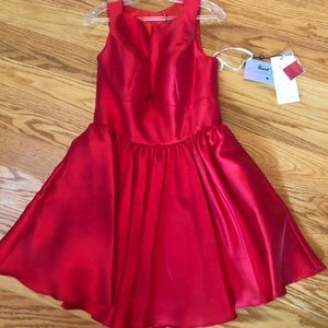 ALYCE PARIS COCKTAIL RED DRESS BRAND NEW